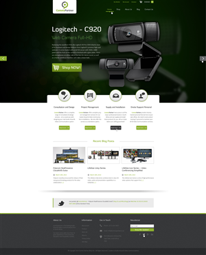 Web Design par AriefK pour Comms Partner (Pty) Ltd. | Design : #1653493
