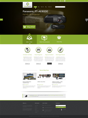 Web Design par AriefK pour Comms Partner (Pty) Ltd. | Design : #1653724