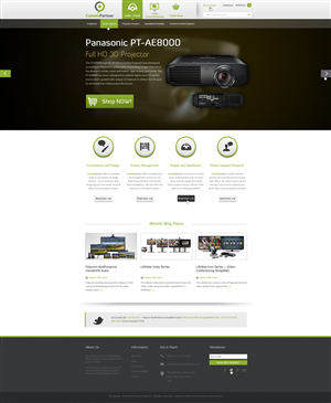 Web Design par AriefK pour Comms Partner (Pty) Ltd. | Design : #1653779