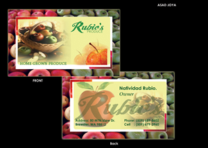 Business Card Design by Asad Joya for this project | Design: #318941