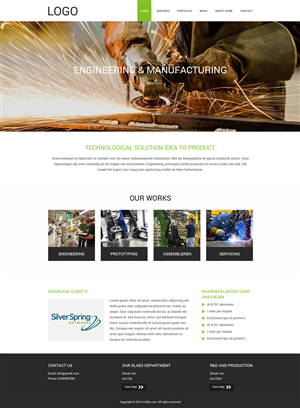 Web Design by KAMIL for 0ptimize, Lugos bvba | Design: #6074426