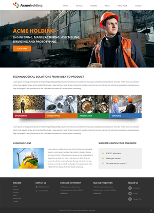 Web Design by pb for 0ptimize, Lugos bvba | Design: #6034645