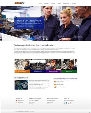 Web Design by pb for 0ptimize, Lugos bvba | Design: #6034650
