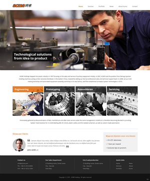 Web Design by pb for 0ptimize, Lugos bvba | Design #6034659