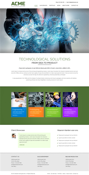 Web Design by Vedanta Web Solutions for 0ptimize, Lugos bvba | Design #6051440
