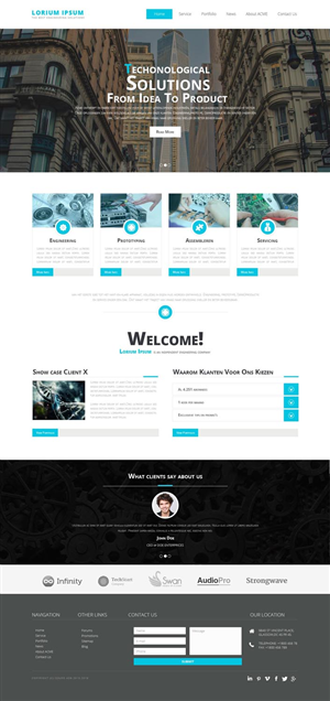 Web Design by NS for 0ptimize, Lugos bvba | Design: #6068915