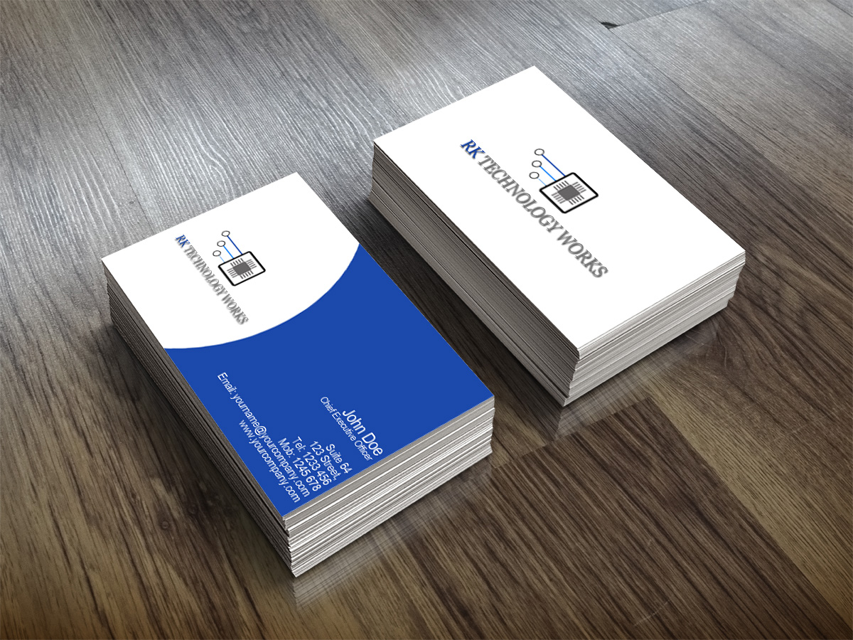Logo Design by Ather for RK Tech Works | Design #6023357