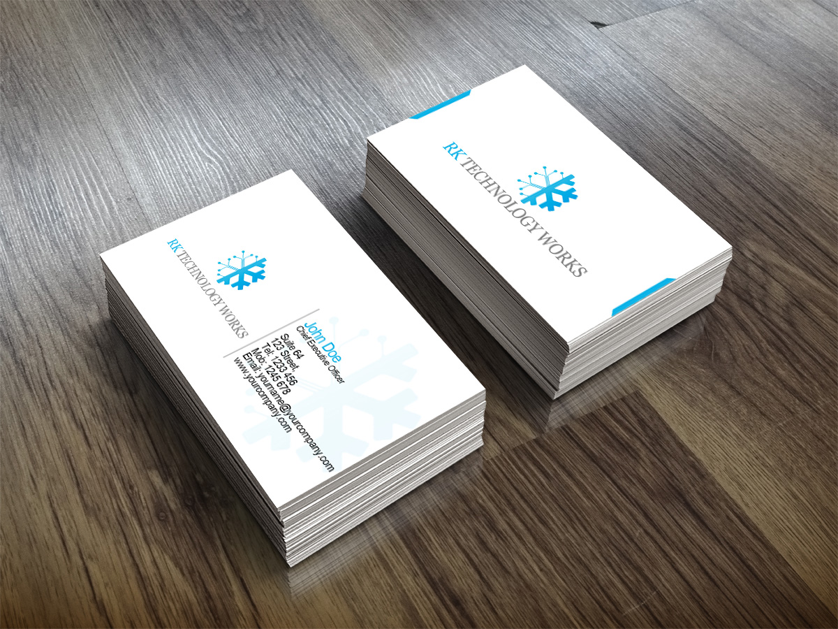 Logo Design by Ather for RK Tech Works | Design #6047283