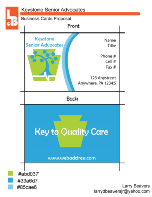 Business Card Design by L Beavers