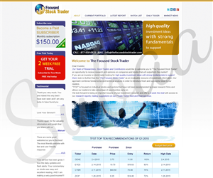 Landing Page Design by Subaa for TFST Publishing, LLC | Design: #6021126