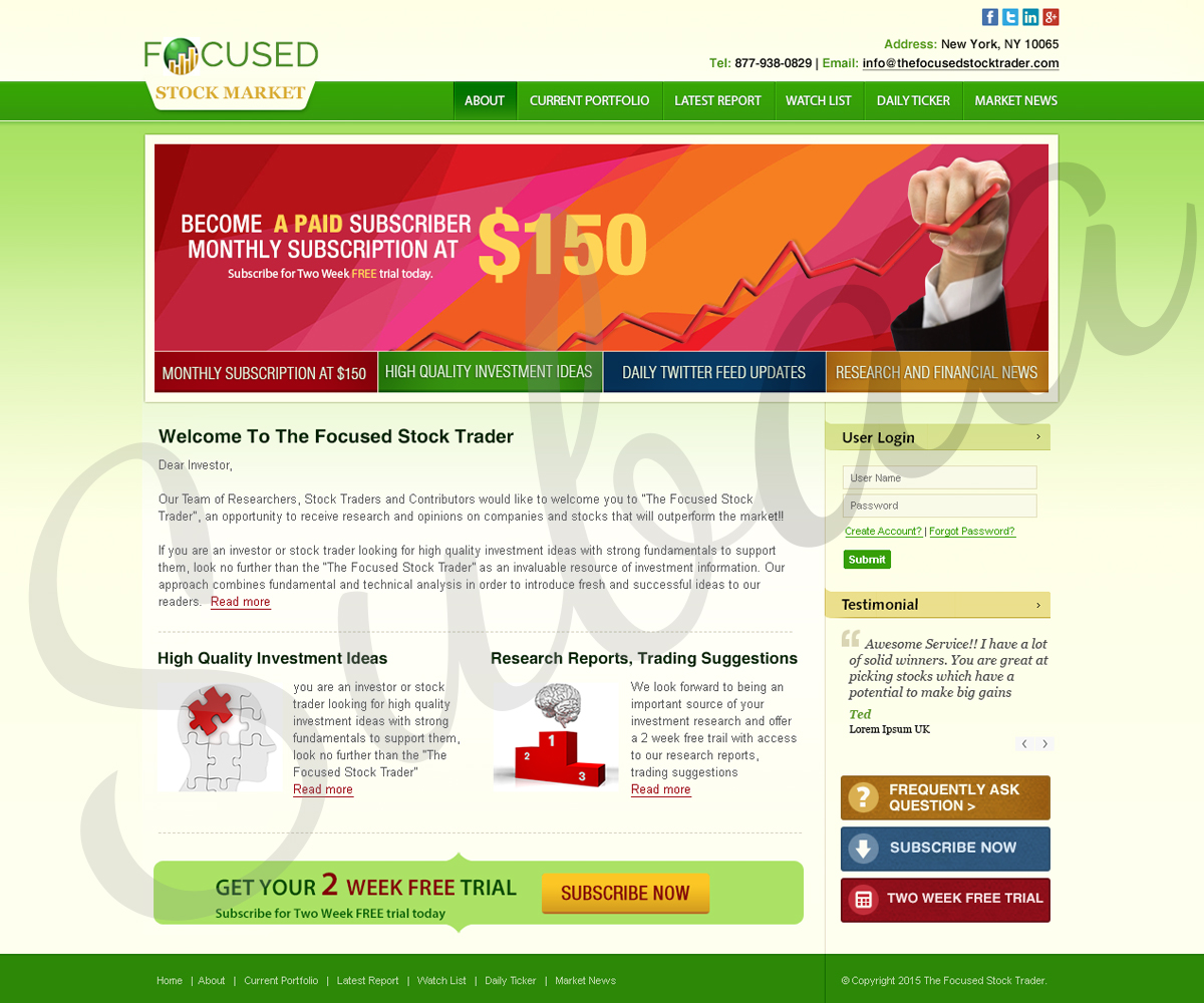 Landing Page Design by Subaa for TFST Publishing, LLC | Design #6040604