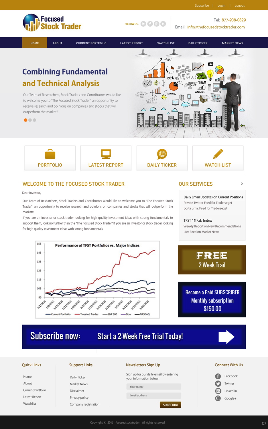 Landing Page Design by pb for TFST Publishing, LLC | Design #6075264