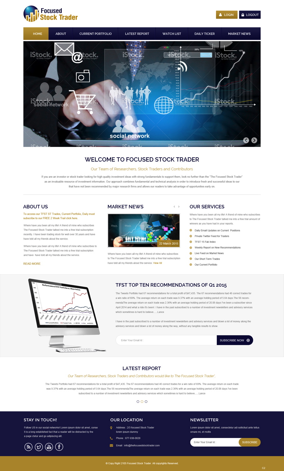 Landing Page Design by pb for TFST Publishing, LLC | Design #6075267
