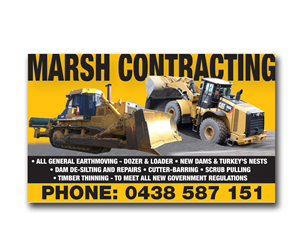 Newspaper Ad Design by Stumidd for Marsh Contracting | Design: #1642774