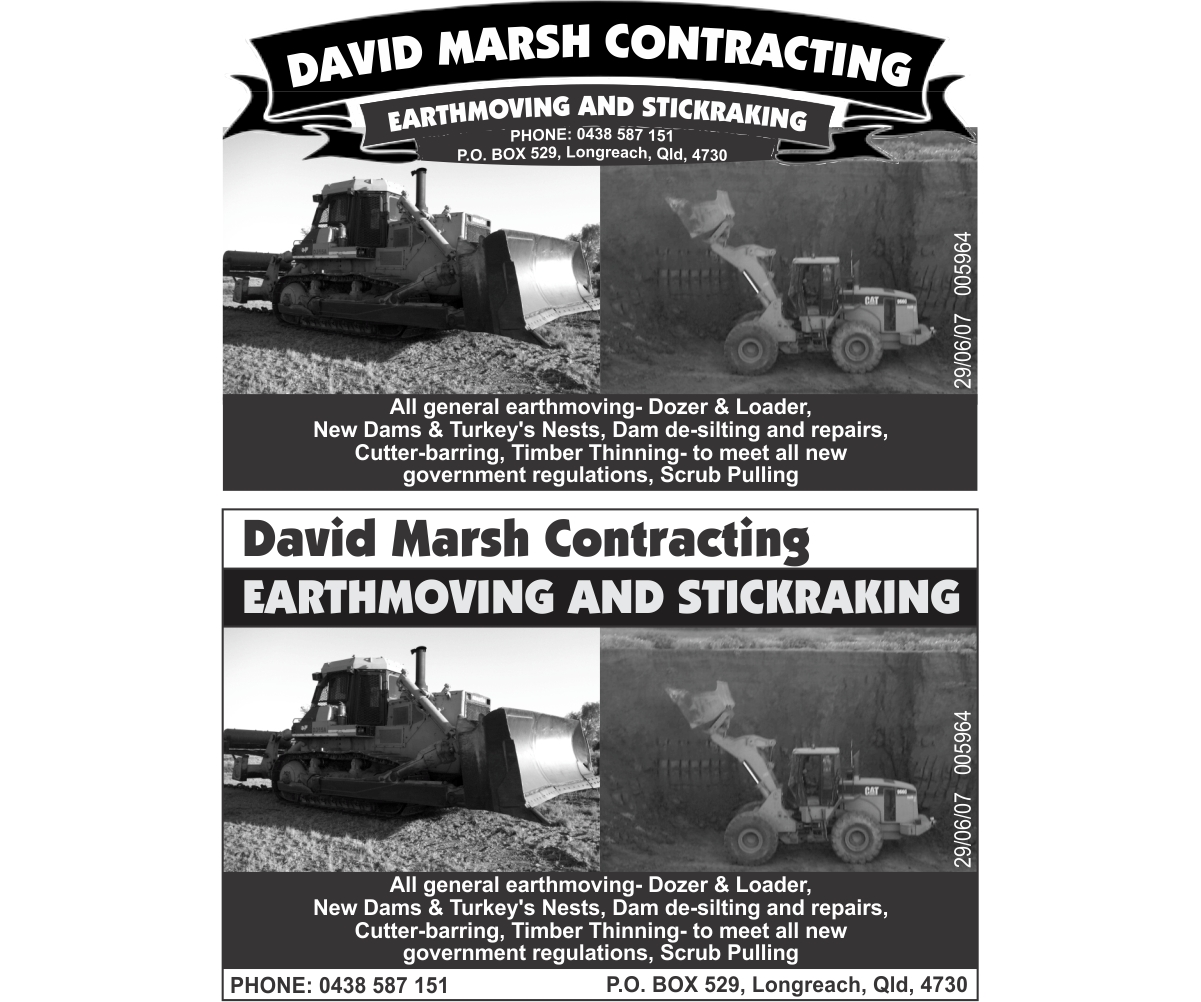 Newspaper Ad Design by Kamal for Marsh Contracting | Design #1639914