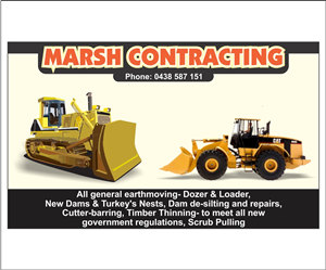 Newspaper Ad Design by Kamal for Marsh Contracting | Design: #1641475