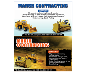 Newspaper Ad Design by Kamal for Marsh Contracting | Design: #1653274