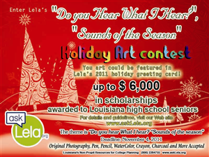 Holiday Art Scholarship Contest | Diseño de Flyer por NILDesigns
