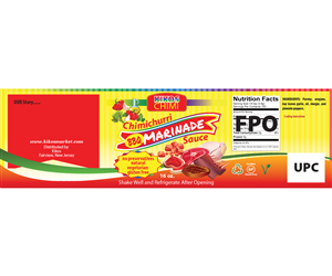 Kikos Chimi --- New BBQ Marinade | Diseño de Etiqueta por Soula Vetter