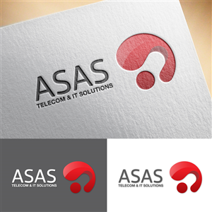 Logo Design by NZ for ASAS Telecom & IT Solutions | Design: #6093780