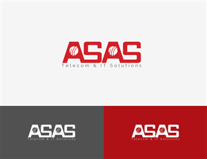 Logo Design by row3webs for ASAS Telecom & IT Solutions | Design: #6019018