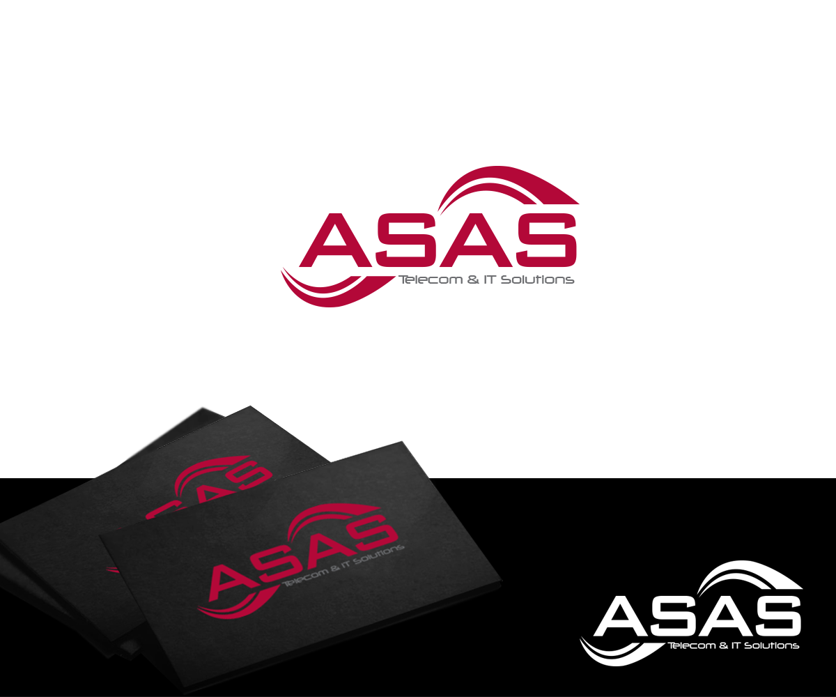 Diseño de Logo por HeroG®APHIX para ASAS Telecom & IT Solutions | Diseño #6131426
