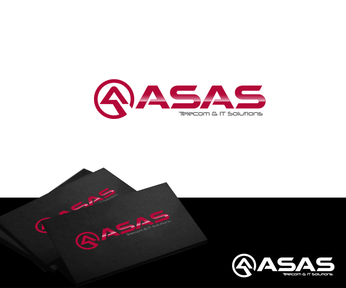 Diseño de Logo por HeroG®APHIX para ASAS Telecom & IT Solutions | Diseño #6131430