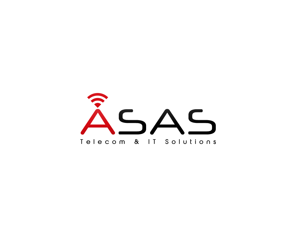 Logo Design by 543 for ASAS Telecom & IT Solutions | Design #6098714