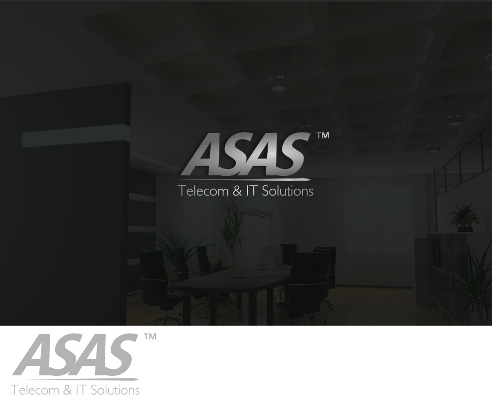 Diseño de Logo por ChinMaya para ASAS Telecom & IT Solutions | Diseño #6036430