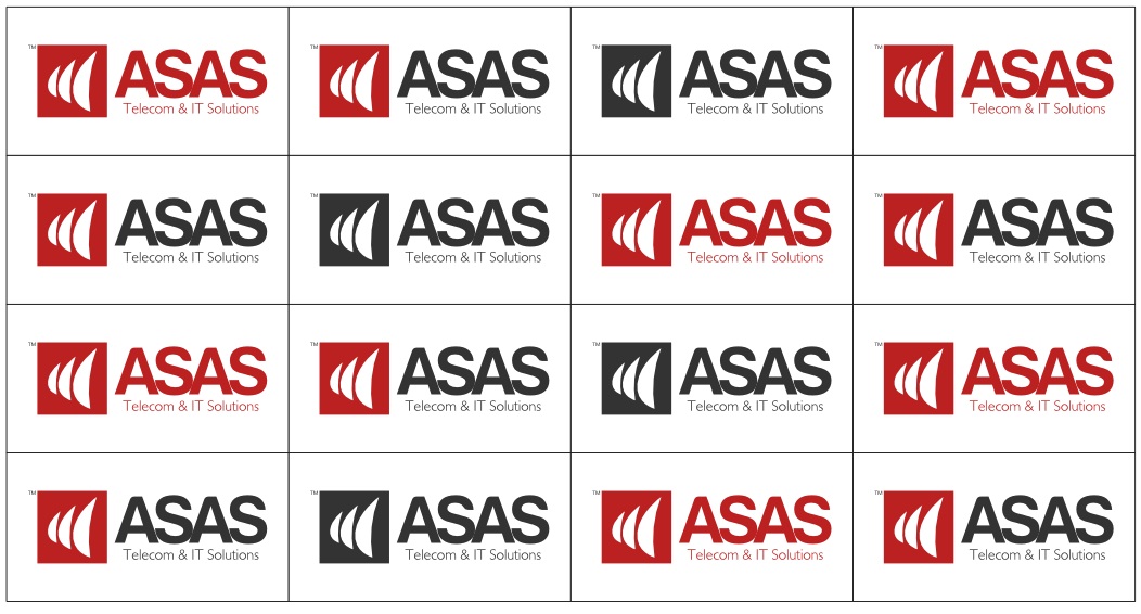 Diseño de Logo por ChinMaya para ASAS Telecom & IT Solutions | Diseño #6102424