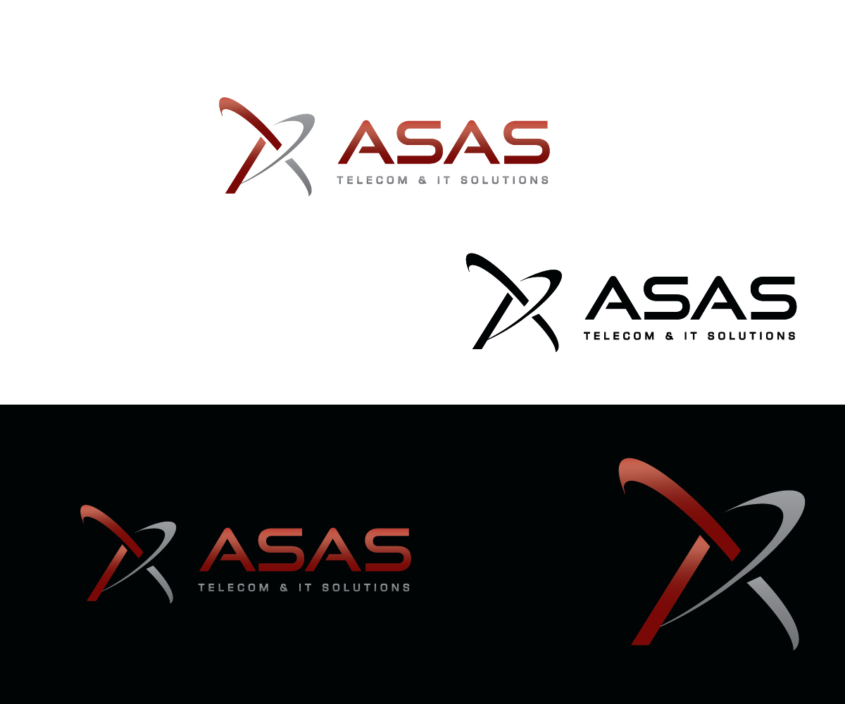 Design de Logo par emptyboxgraphics pour ASAS Telecom & IT Solutions | Design #6019735