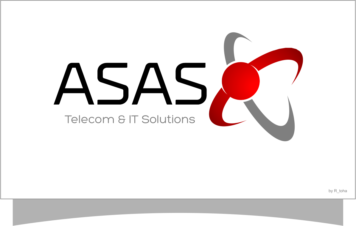 Logo Design by r-toha for ASAS Telecom & IT Solutions | Design #6123472