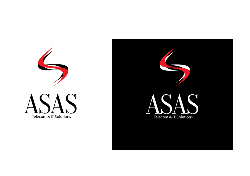 Diseño de Logo por roopaljain para ASAS Telecom & IT Solutions | Diseño #6120472