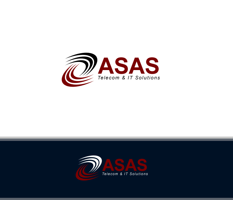 Logo Design by BehindSymbols for ASAS Telecom & IT Solutions | Design #6057113