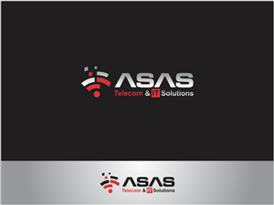 Diseño de Logo por Logocraft para ASAS Telecom & IT Solutions | Diseño: #6013462