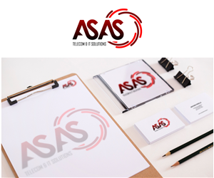 Diseño de Logo por sunny para ASAS Telecom & IT Solutions | Diseño: #6040943