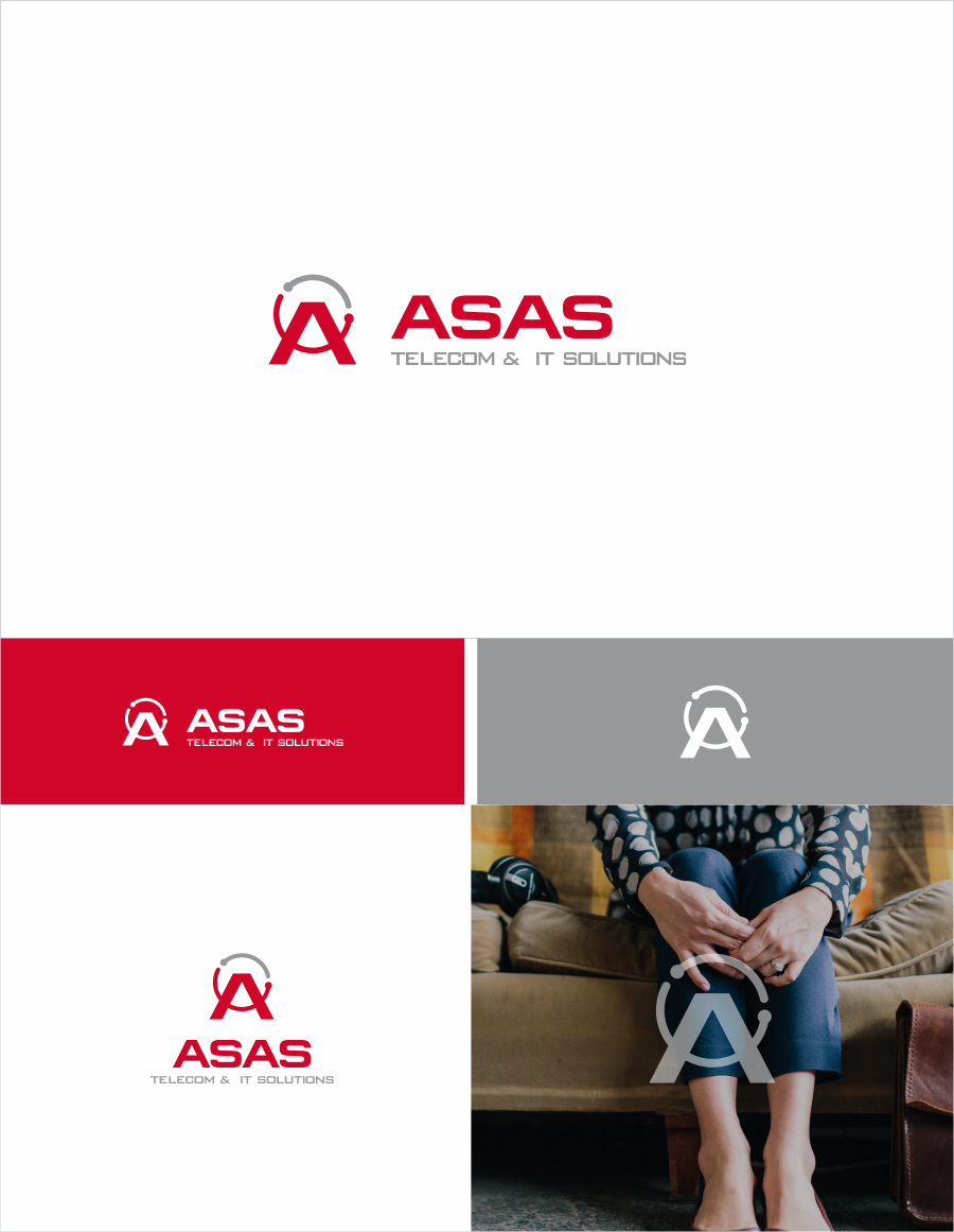 Design de Logo par Naavyd pour ASAS Telecom & IT Solutions | Design #6014760