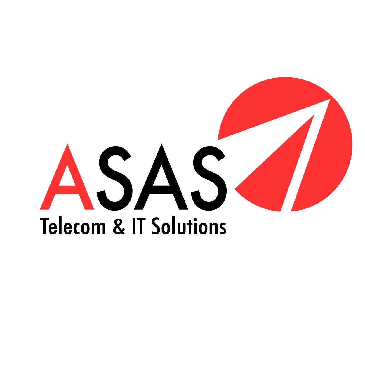 Diseño de Logo por Thomasdesign para ASAS Telecom & IT Solutions | Diseño #6113310