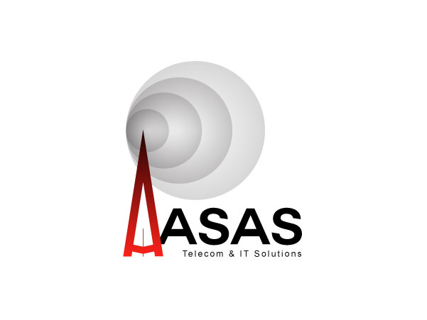 Diseño de Logo por Tek para ASAS Telecom & IT Solutions | Diseño #6107258