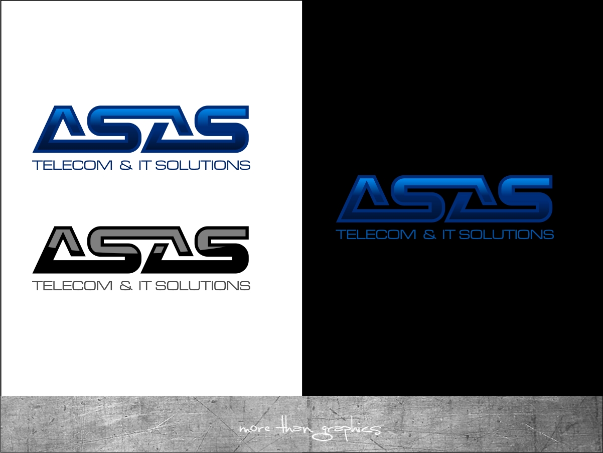 Logo Design by vladst2004 for ASAS Telecom & IT Solutions | Design #6014819
