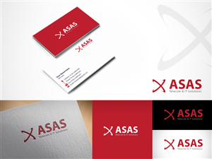 Diseño de Logo por Sandaru para ASAS Telecom & IT Solutions | Diseño: #6021063