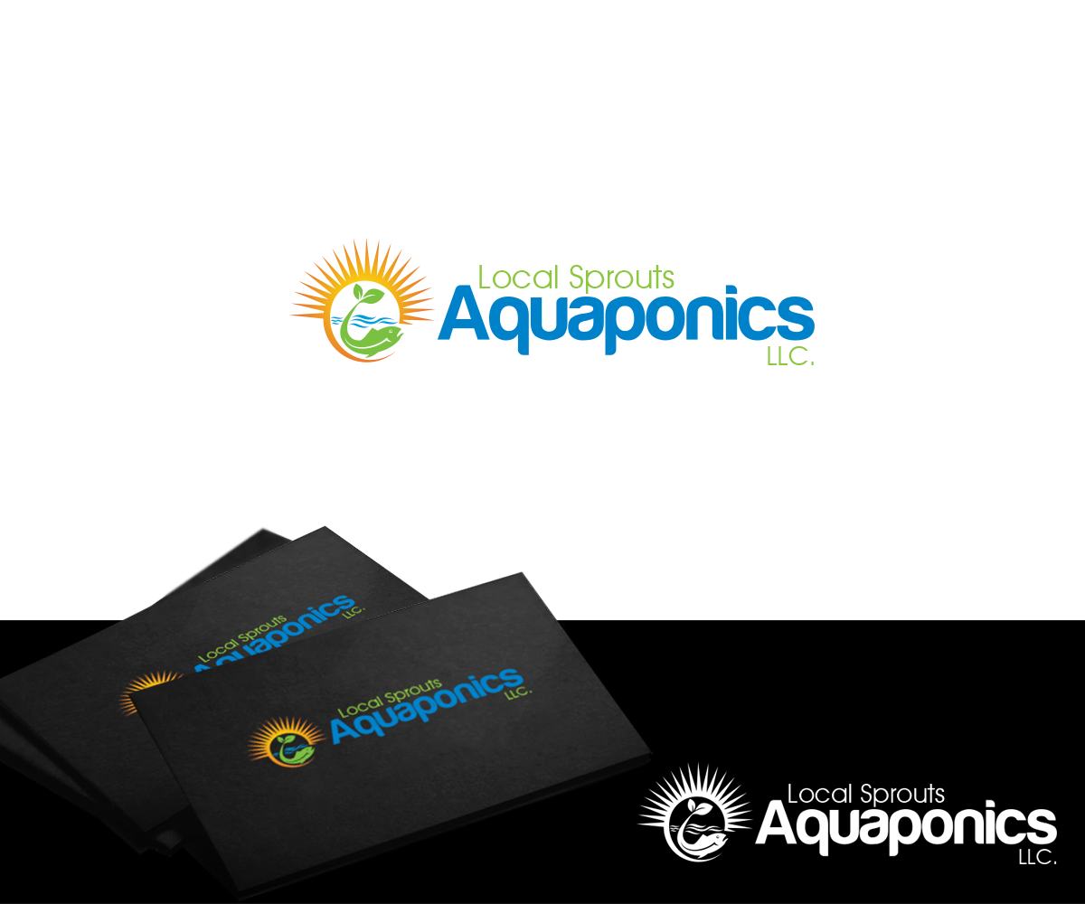 Logo Design by HeroG®APHIX for Local Sprouts Aquaponics LLC. | Design #6042358