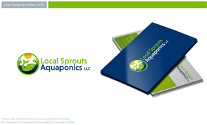 Logo Design by Anhlee for Local Sprouts Aquaponics LLC. | Design #6088488