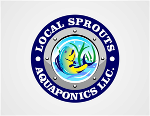 Logo Design by jhgraphicsusa for Local Sprouts Aquaponics LLC. | Design #6097359