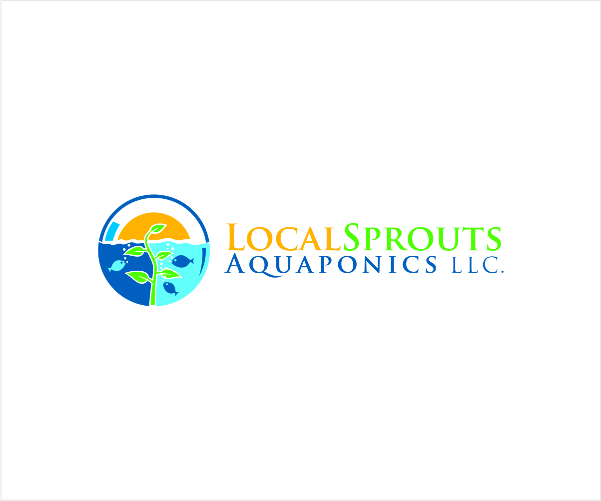 Diseño de Logo por Logocraft para Local Sprouts Aquaponics LLC. | Diseño #6026111