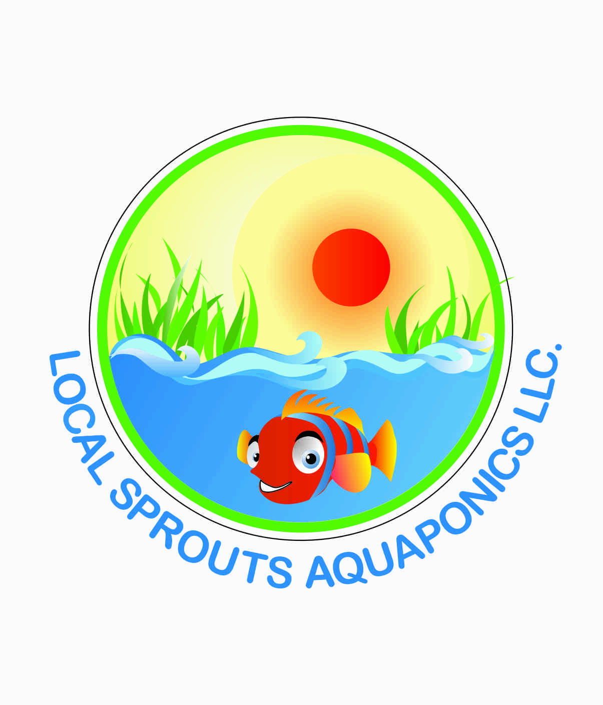 Logo Design by wchristia for Local Sprouts Aquaponics LLC. | Design #6067447