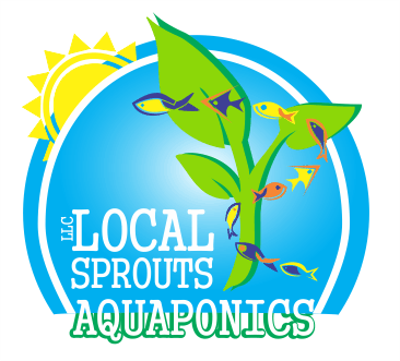 Logo Design by NU BE MOL for Local Sprouts Aquaponics LLC. | Design #6032192