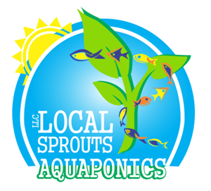 Logo Design by NU BE MOL for Local Sprouts Aquaponics LLC. | Design #6032192
