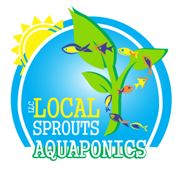 Logo Design by NU BE MOL for Local Sprouts Aquaponics LLC. | Design #6032226