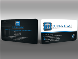 Logo Design by Hardcore Design for Burns Legal Pty Ltd | Design #6025751